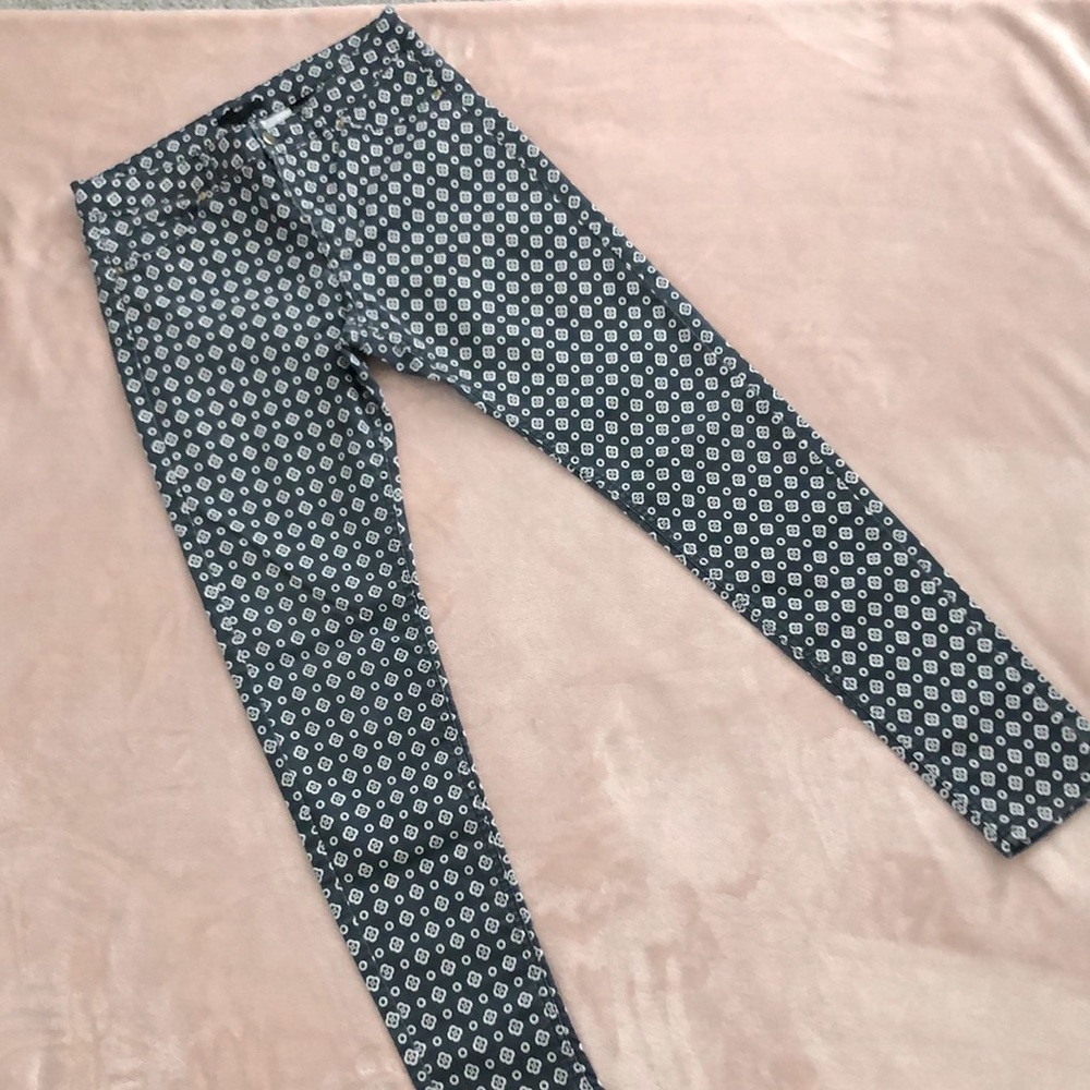 H&M Printed Skinny Pants